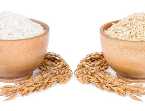 الفرق بين الأرز البني والأبيض